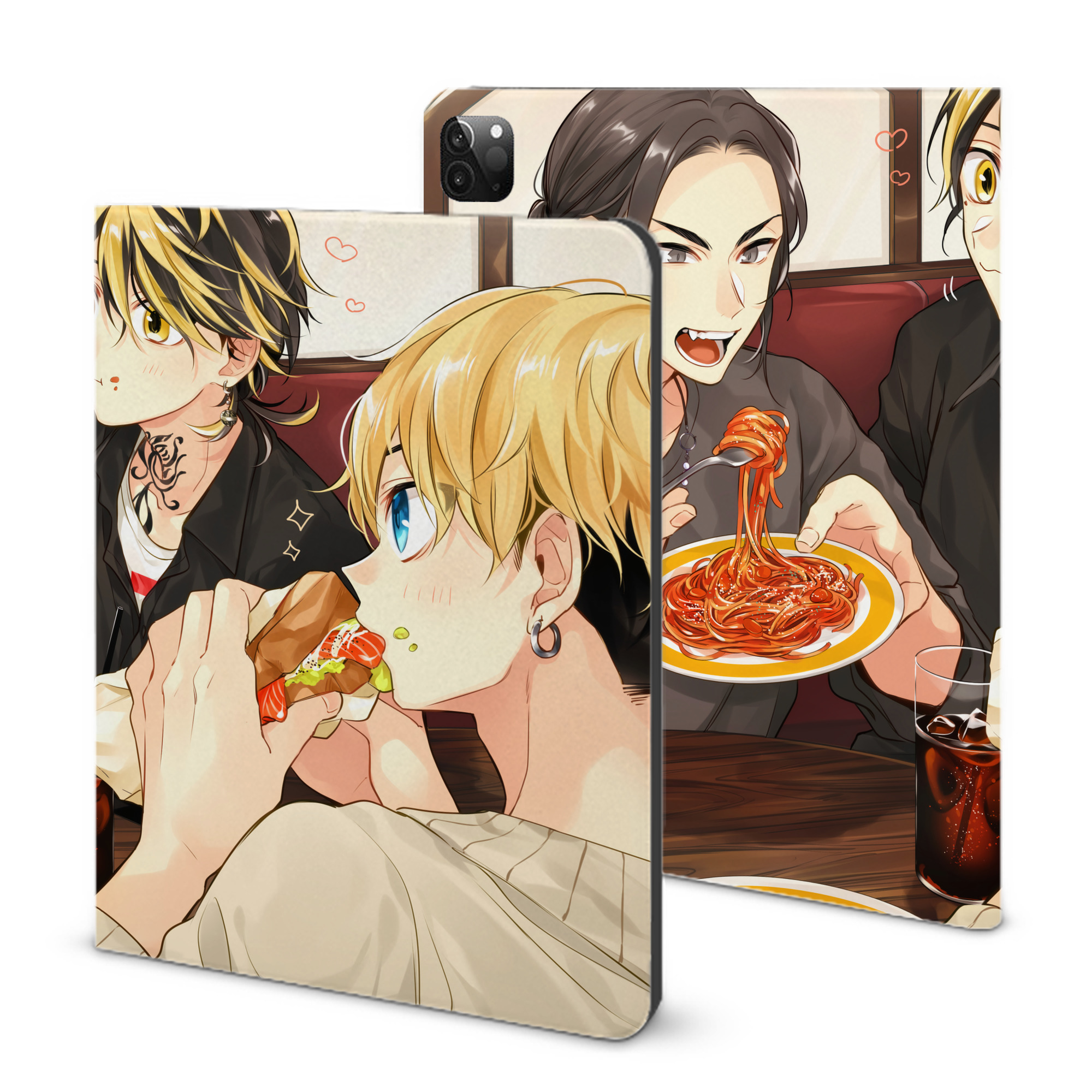 （画像用） 東京リベンジャーズ Tokyo Revengers IPadケース ペンホルダー付き ブックスタイルデザイン